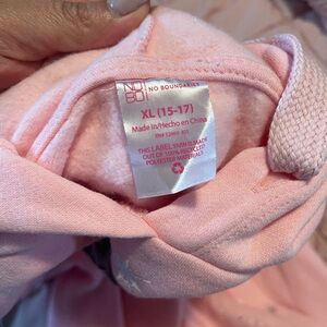 No Boundaries Pink Hoodie